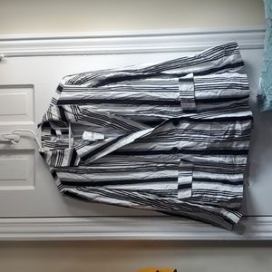 Black and White Blazer